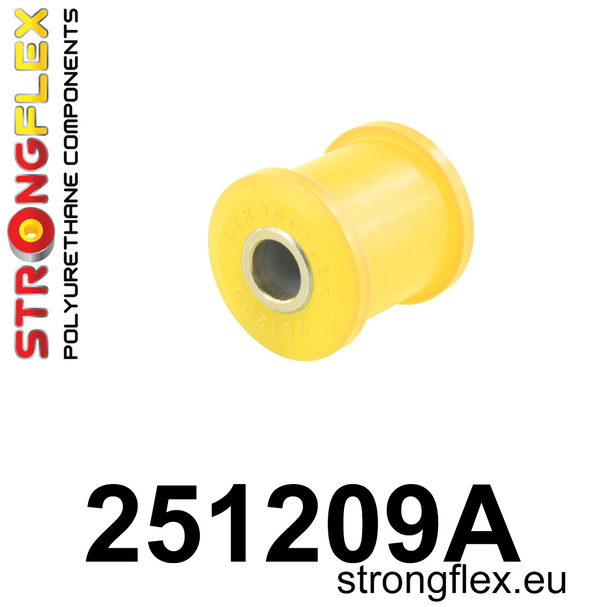 251209A: Strongflex Silentblok stabilizátoru motoru varianta SPORT Yellow