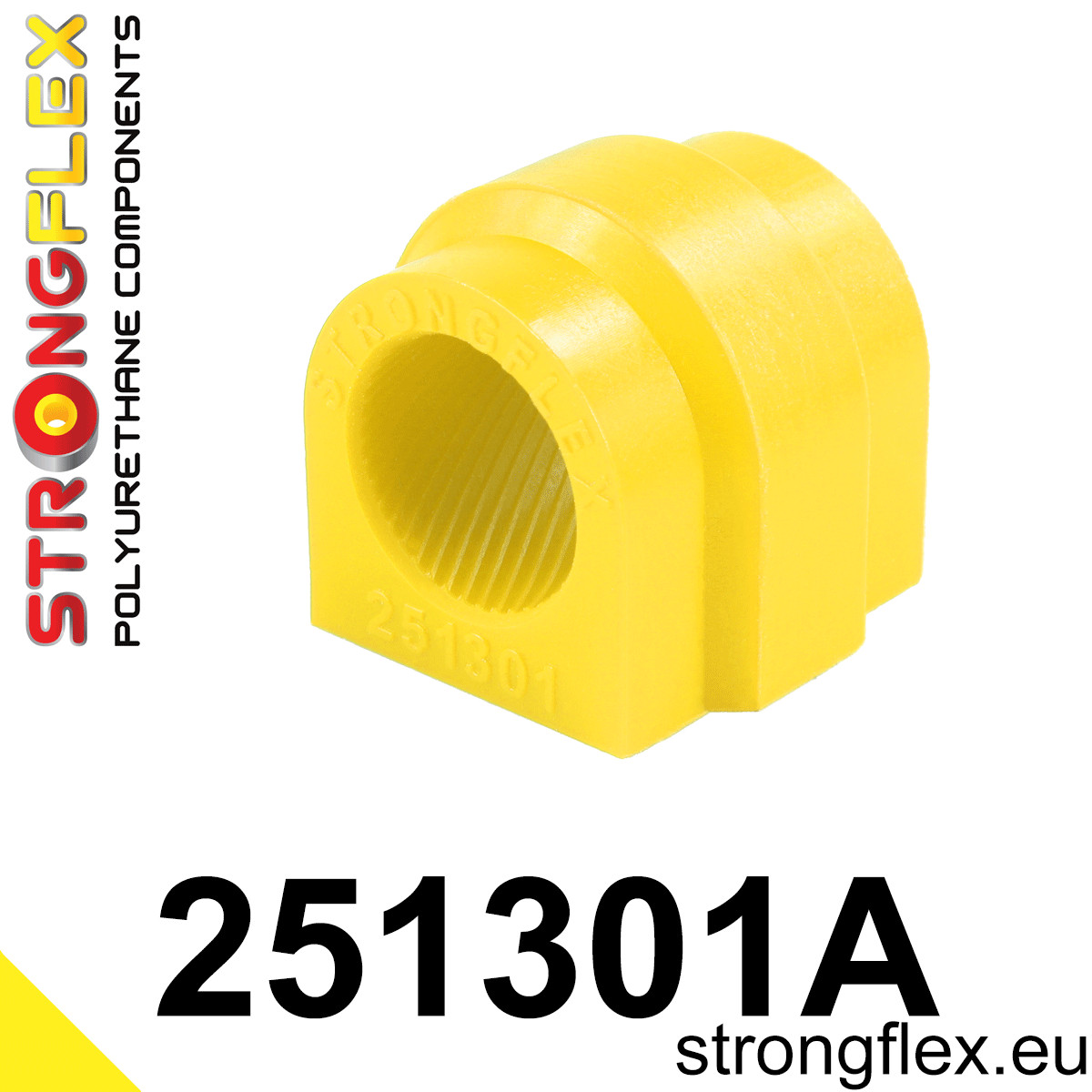251301A: Strongflex Silentblok předního stabilizátoru varianta SPORT Custom Black