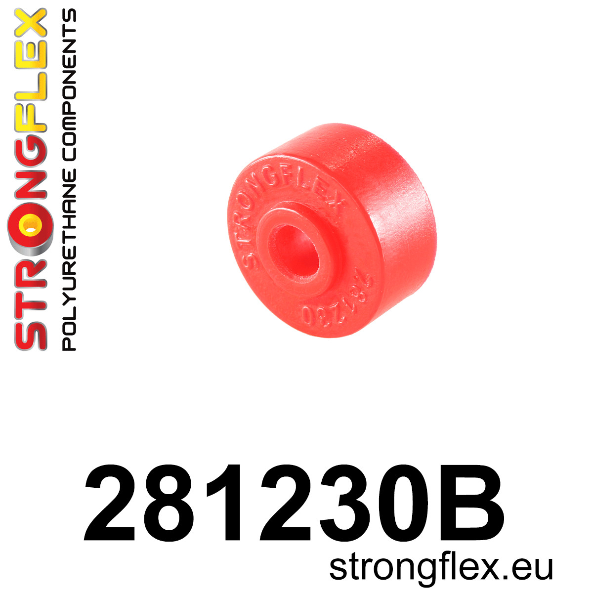 281230B: Strongflex Silentblok tyčky stabilizátoru Red
