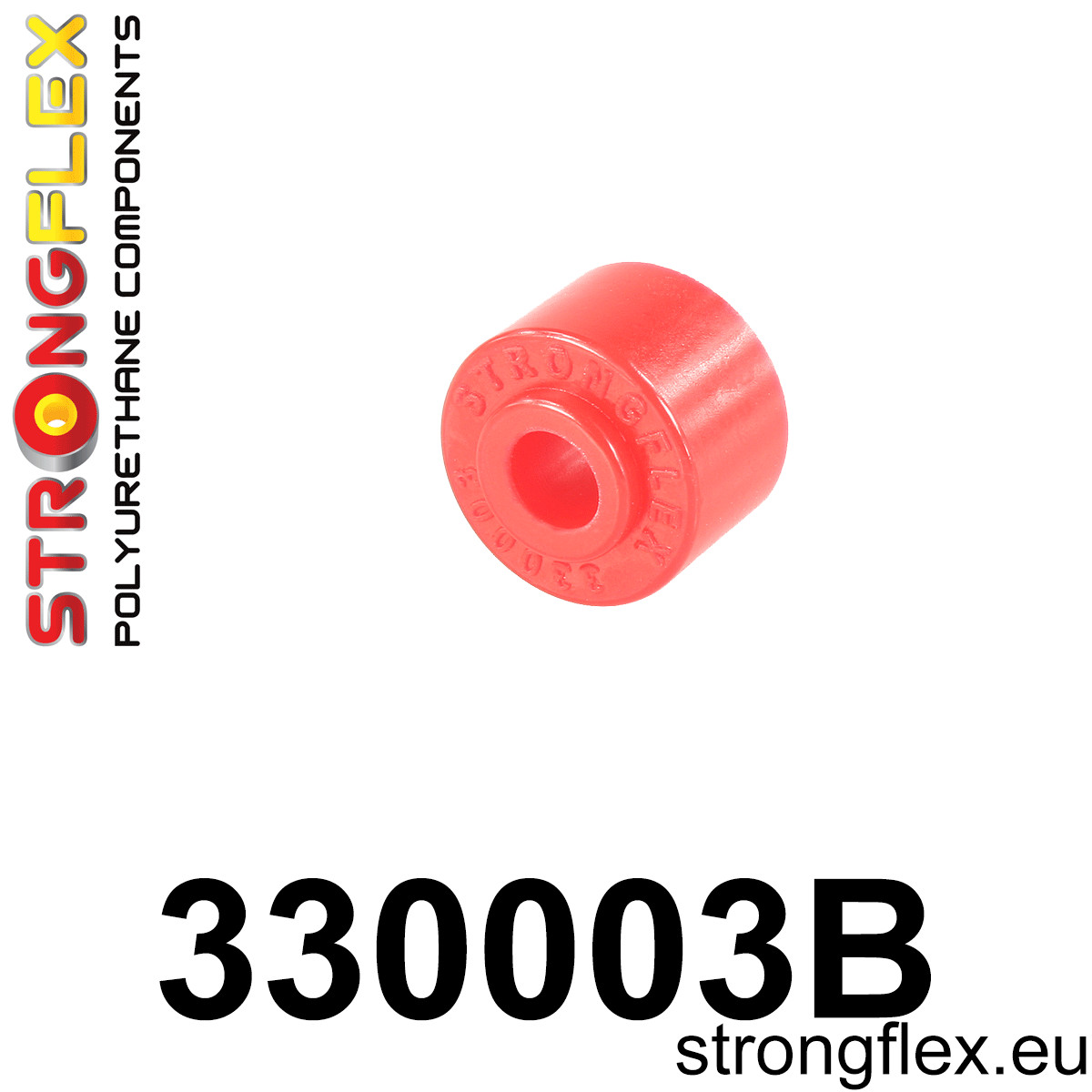 330003B: Strongflex Silentblok tyčky předního stabilizátoru Red