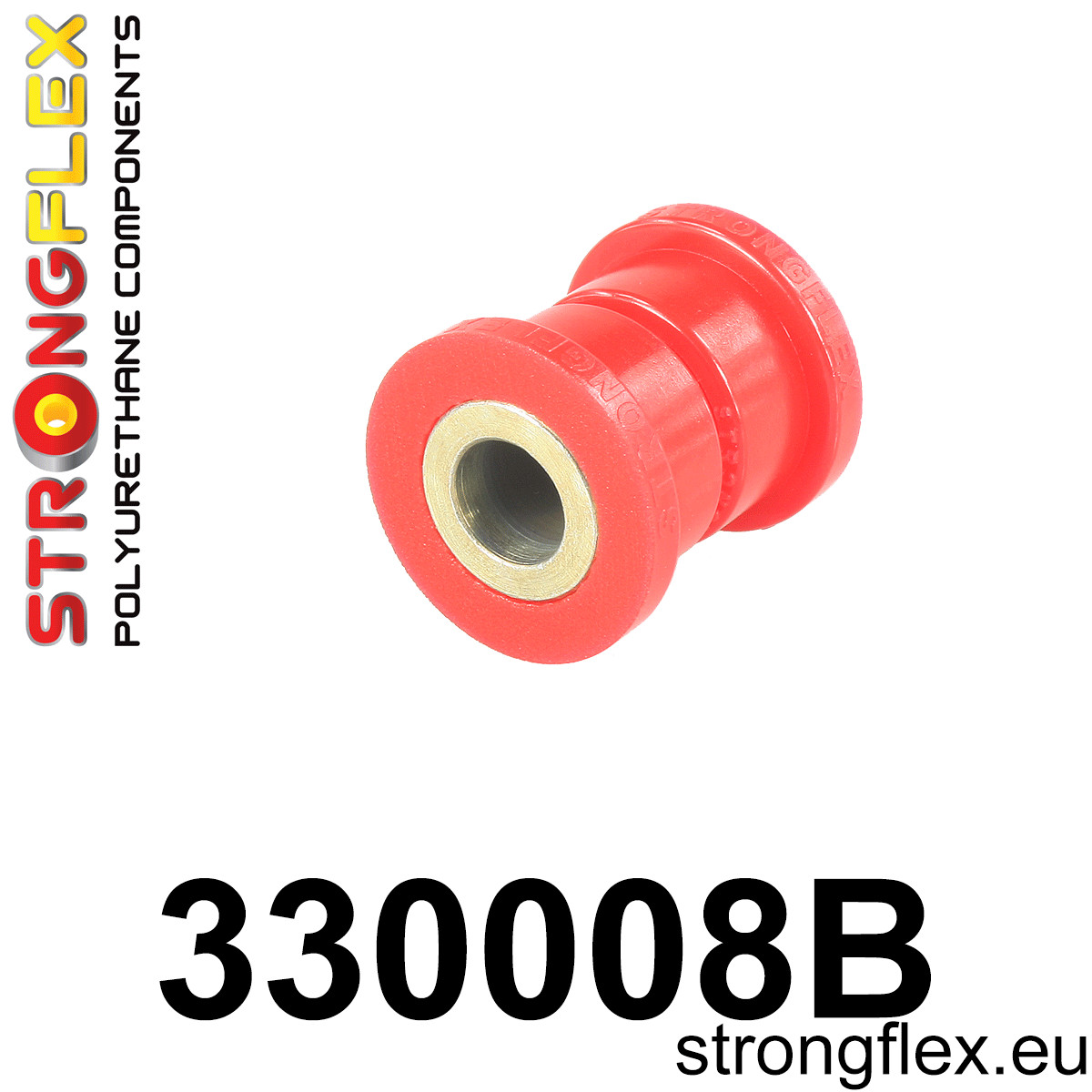 330008B: Strongflex Silentblok tyčky zadního stabilizátoru Red