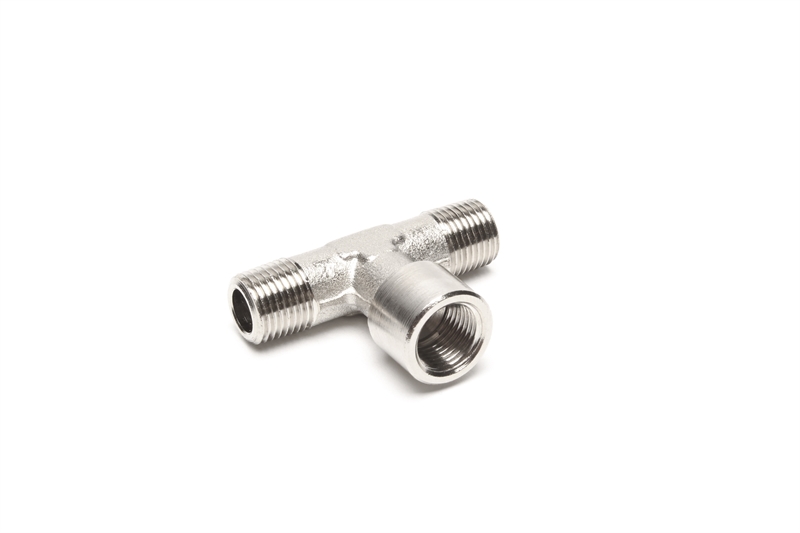 TA Technix fitinka T-kus s třemi závitovými výstupy -1x 1/8" samice a 2x 1/8" samec