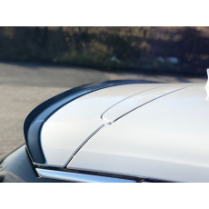 Maxton Design prodloužení spoileru pro Opel Astra K (Mk5), černý lesklý plast ABS
