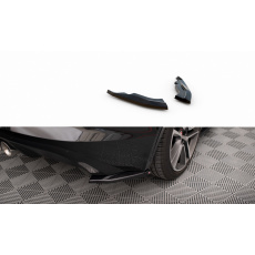Maxton Design boční difuzory pod zadní nárazník pro Jaguar F-type Mk1 Facelift, černý lesklý plast ABS
