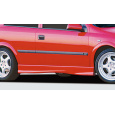 Rieger boční práh mont. strana pravá pro Opel Astra G 3-dvéř., hatchback, notchback, plast ABS bez povrchové úpravy