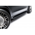 Maxton Design difuzory pod boční prahy pro Mercedes GLS X167 AMG-Line Facelift, černý lesklý plast ABS