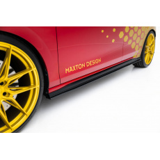 Maxton Design "Racing durability" difuzory pod boční prahy pro Volkswagen Golf GTI Mk8, plast ABS bez povrchové úpravy