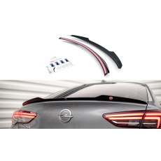 Maxton Design prodloužení spoileru pro Opel Insignia Mk2, černý lesklý plast ABS