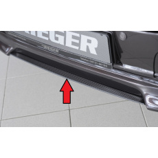 Rieger lipa pod přední nárazník Rieger pro Volkswagen T5 bus  před faceliftem, 04/03-08/09, plast ABS s povrchovou úpravou Carbon-Look