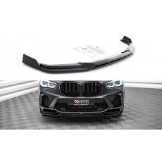 Maxton Design spoiler pod přední nárazník ver.3 pro BMW X5M G05, černý lesklý plast ABS