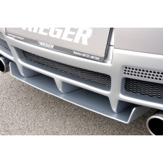 Rieger difuzor pod zadní nárazník pro Volkswagen Golf 5 1K 3-dvéř., 5-dvéř., plast ABS bez povrchové úpravy