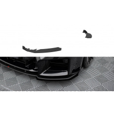Maxton Design rohové spoilery pod přední nárazník pro BMW M2 G87, plast ABS bez povrchové úpravy