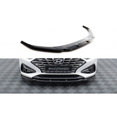Maxton Design spoiler pod přední nárazník pro Hyundai I30 MK3 Facelift, černý lesklý plast ABS