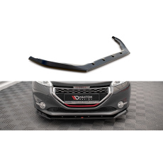 Maxton Design spoiler pod přední nárazník pro Peugeot 208 Mk1 GTI, plast ABS bez povrchové úpravy