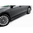 Maxton Design difuzory pod boční prahy ver.1 pro Škoda Superb Mk4, černý lesklý plast ABS
