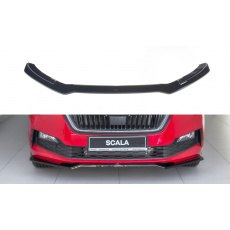 Maxton Design spoiler pod přední nárazník ver.2 pro Škoda Scala, plast ABS bez povrchové úpravy