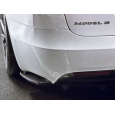 Maxton Design boční difuzory pod zadní nárazník pro Tesla Model S, plast ABS bez povrchové úpravy