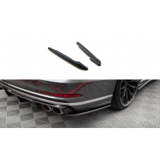 Maxton Design boční difuzory pod zadní nárazník ver.2 pro Audi S8 D5, černý lesklý plast ABS
