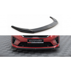 Maxton Design spoiler pod přední nárazník ver.2 pro Kia Cee'd Mk 3/ProCeed GT, černý lesklý plast ABS