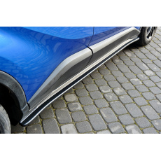 Maxton Design difuzory pod boční prahy pro Toyota C-hr, Carbon-Look