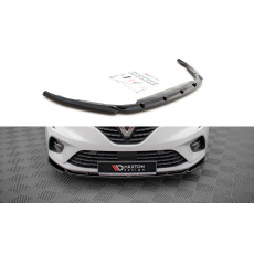 Maxton Design spoiler pod přední nárazník pro Renault Clio Mk5, Carbon-Look