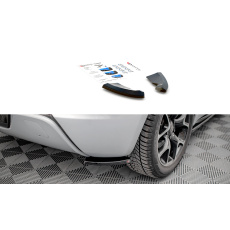 Maxton Design boční difuzory pod zadní nárazník pro Opel Astra J (Mk4), Carbon-Look, GTC OPC-Line