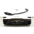 Maxton Design středový spoiler zadního nárazníku pro Chevrolet Corvette C8, carbon-Look