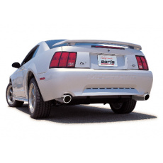  Borla Cat-Back výfukový systém "ATAK" pro Ford Mustang GT 4,6l V8 RWD 2-dvéř. Coupé/Convertible, r.v. od 99-04