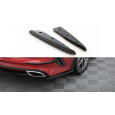 Maxton Design boční difuzory pod zadní nárazník pro Kia Cee'd Mk 3/ProCeed GT, černý lesklý plast ABS
