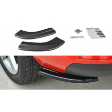Maxton Design boční difuzory pod zadní nárazník pro Škoda Rapid, Carbon-Look
