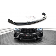 Maxton Design spoiler pod přední nárazník ver.3 pro BMW X5 M G05, černý lesklý plast ABS