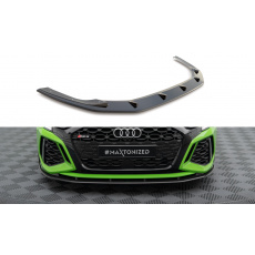 Maxton Design Carbon Division spoiler pod přední nárazník pro Audi RS3 8Y, materiál pravý karbon