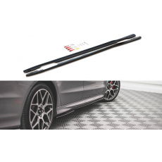 Maxton Design difuzory pod boční prahy pro Ford Mondeo ST-Line Mk5/Facelift, Carbon-Look