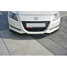 Maxton Design spoiler pod přední nárazník ver.1 pro Honda CR-Z, černý lesklý plast ABS
