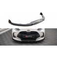 Maxton Design spoiler pod přední nárazník ver.1 s křidélky pro Toyota Yaris Mk4, carbon-Look