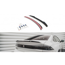 Maxton Design prodloužení spoileru pro Peugeot 508 Mk2, Carbon-Look, sedan