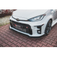 Maxton Design spoiler pod přední nárazník pro Toyota GR Yaris Mk4, černý lesklý plast ABS