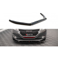 Maxton Design spoiler pod přední nárazník ver.2 pro Peugeot 208 Mk1 GTI, carbon-Look