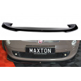 Maxton Design spoiler pod přední nárazník ver.2 pro Fiat 500, černý lesklý plast ABS