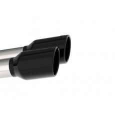 Borla Cat-Back výfukový systém "ATAK" pro Ford Mustang Shelby GT500 5,2l RWD 2-dvéř., r.v. 2020, s "active valve exhaust", typ koncovek: černé