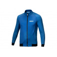 Sparco Subly mikina na zip, barva: modrá, velikost: XL
