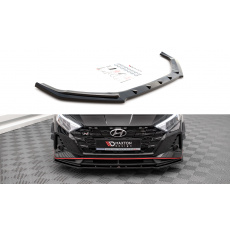 Maxton Design spoiler pod přední nárazník pro Hyundai i20 N Mk3, plast ABS bez povrchové úpravy