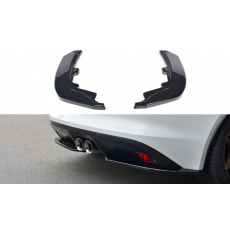 Maxton Design boční difuzory pod zadní nárazník pro Jaguar F-type, Carbon-Look