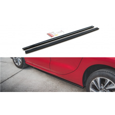 Maxton Design difuzory pod boční prahy pro Citroen Ds4, Carbon-Look
