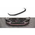 Maxton Design "Street Pro" spoiler pod přední nárazník pro Hyundai i30 N MK3 Facelift, plast ABS bez povrchové úpravy, s červenou linkou