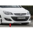 Rieger spoiler pod přední nárazník pro Opel Astra J 5-dvéř., hatchback, sedan, sedan/notchback, sports tourer po faceliftu, r.v. 10/12-, plast ABS bez povrchové úpravy