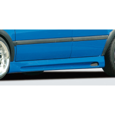 Rieger boční práh mont. strana pravá pro Volkswagen Golf 4 1J kabriolet, r.v. 10/97-03, plast ABS bez povrchové úpravy, s prolisem a výřezem