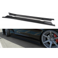 Maxton Design difuzory pod boční prahy pro Nissan GT-R R35, carbon-Look