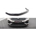 Maxton Design spoiler pod přední nárazník pro Volkswagen T-roc R Mk1, carbon-Look