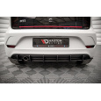 Maxton Design "Racing durability" zadní difuzor pro Volkswagen UP GTI, plast ABS bez povrchové úpravy, s červenou linkou